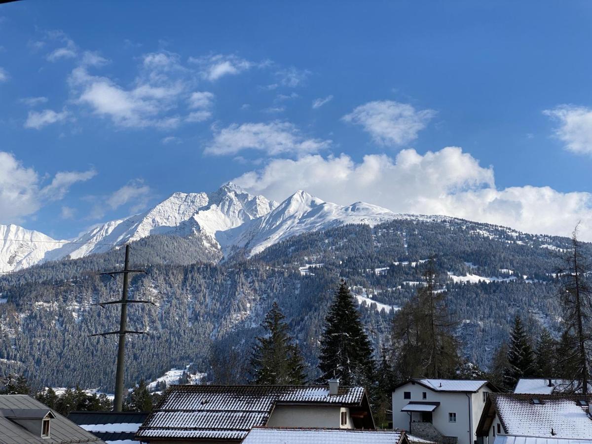 Moderne Ferienwohnung In Laax - Modern Apartment In Laax Exteriör bild
